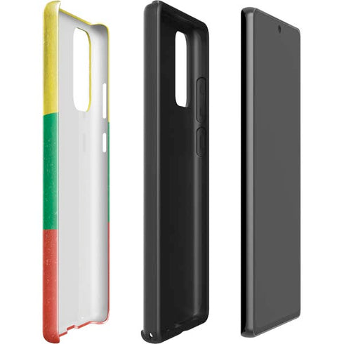 Lithuania Flag Distressed Galaxy Note20 5G Pro Case